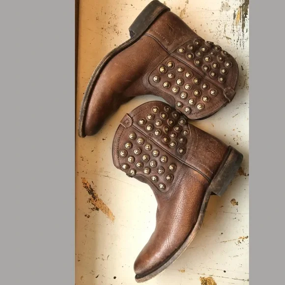 Frye Shoes Frye 76684 Wyatt Brown Leather Midcalf Boots Poshmark